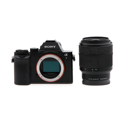 a7 Mirrorless Camera w/FE 28-70mm f/3.5-5.6 OSS Lens - Open Box Image 2