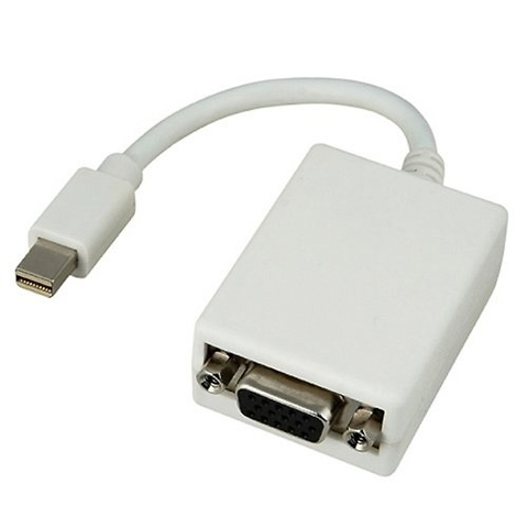 Mini DisplayPort Male to VGA Female Adapter Cable Image 0