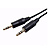 Stereo Mini Cable with 3.5mm Plugs Each End 6 ft. Long