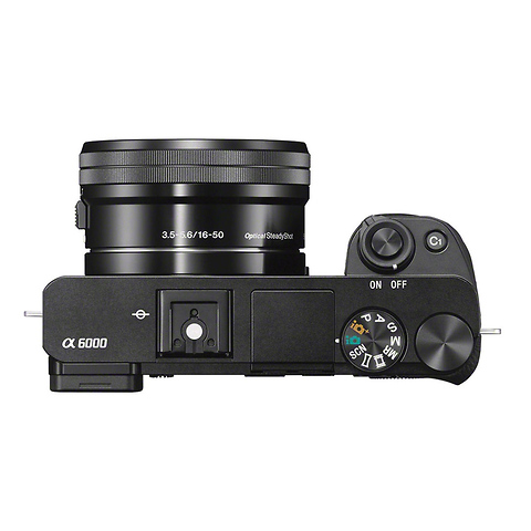 Alpha a6000 Mirrorless Digital Camera with 16-50mm Lens (Black) Image 6
