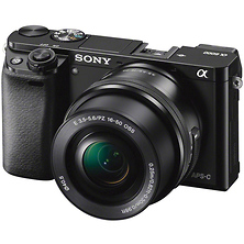 Alpha a6000 Mirrorless Digital Camera with 16-50mm Lens (Black) Image 0