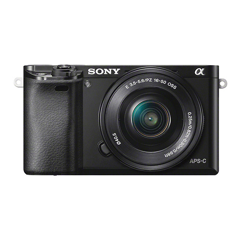 Alpha a6000 Mirrorless Digital Camera with 16-50mm Lens (Black) Image 1