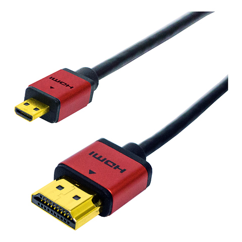 High Speed HDMI to Micro 1.4 Cable (1m) Image 0