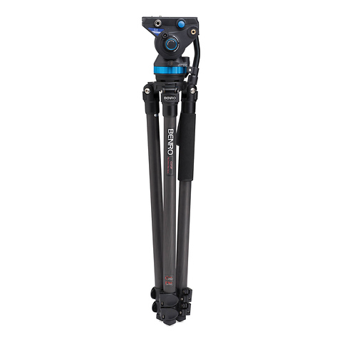 S8 Pro Video Head and Series 3 CF Tripod Kit Image 4