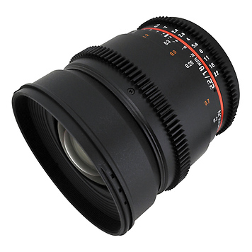 16mm T/2.2 Cine Lens for Canon EF