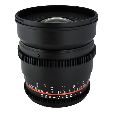 16mm T/2.2 Cine Lens for Canon EF Image 2