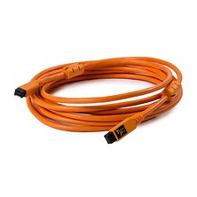 15 ft. TetherPro FireWire 800 9-Pin to 9-Pin Cable (Orange) Image 0