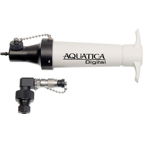 Vacuum Valve and Extracting Pump for Select Underwater Camera Housings Image 0