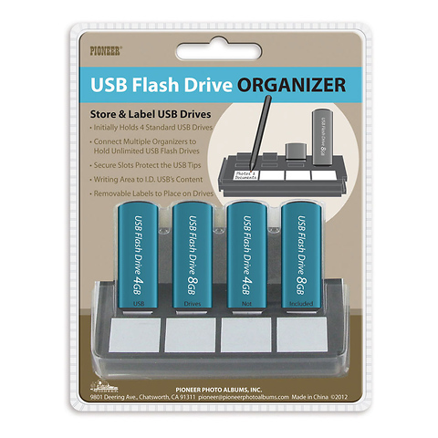 Photo Albums USB Flash Drive Organizer Image 0