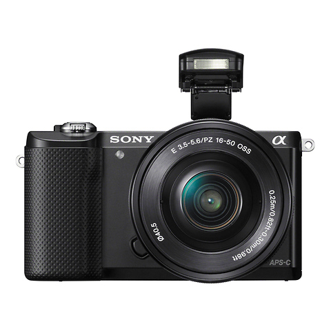 Alpha a5000 Mirrorless Digital Camera with 16-50mm Lens (Black) Image 3