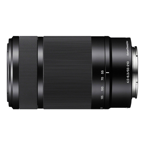 E 55-210mm f/4.5-6.3 OSS Lens (Black) Image 1