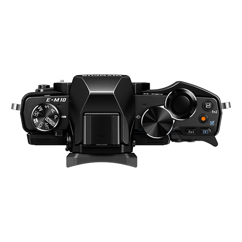 OM-D E-M10 Micro Four Thirds Digital Camera Body (Black) Image 3