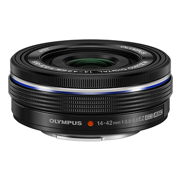 M.ZUIKO AF Digital ED 14-42mm F3.5-5.6 EZ Lens (Black)