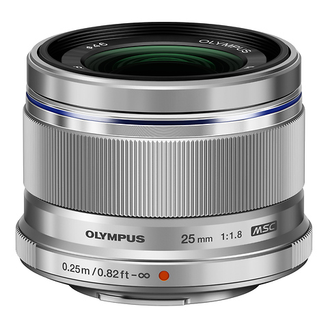 M.ZUIKO AF Digital 25mm f/1.8 Lens (Silver) Image 0