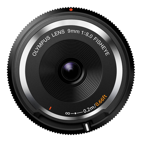 BCL-0980 9mm f/8.0 Fisheye Body Cap Lens (Black) Image 1