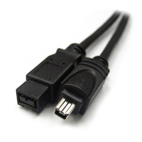 IEEE-1394 FireWire 9 pin Male to 4 pin Male (15 ft.) Image 0