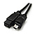IEEE-1394 FireWire 9 pin Male to 4 pin Male (15 ft.)