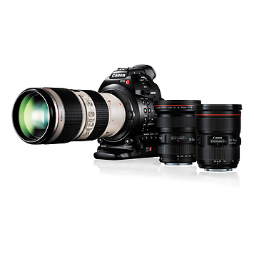 EOS C100 Cinema EOS Camera with Dual Pixel CMOS AF and Triple Lens Kit