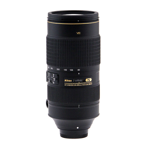 AF-S NIKKOR 80-400mm f/4.5-5.6G ED VR Lens - Open Box Image 0