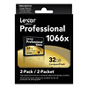 32GB Professional 1066x Compact Flash Memory Card UDMA 7 (2-Pack) Thumbnail 1
