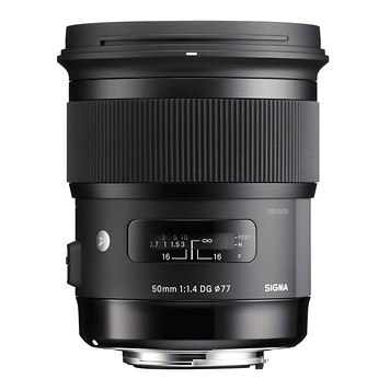 50mm f/1.4 DG HSM Art Lens for Canon EF (Open Box)