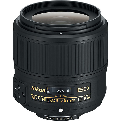 AF-S Nikkor 35mm f/1.8 G ED AF Lens Pre-Owned Image 0