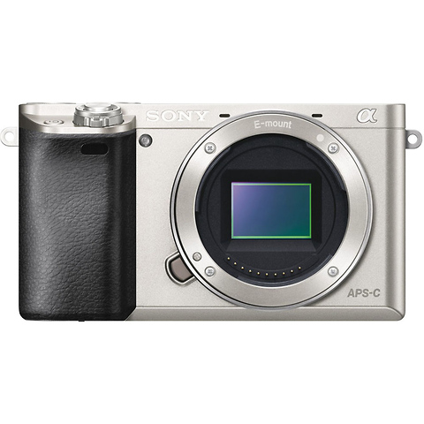 a6000 Mirrorless Digital Camera Body - Silver - Open Box Image 0