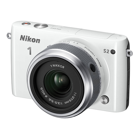 1 S2 Mirrorless Digital Camera with 11-27.5mm Lens (White) Image 0
