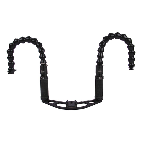 Model 4 Dual Flex Arm Boomerang Camera Tray for SOLA Dive Lights Image 0