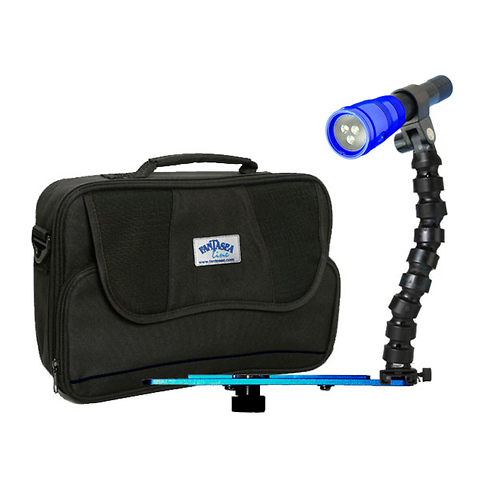 Radiant 1600 Lighting Set for Compact Digital or GoPro Housing Image 0