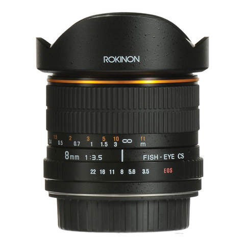 8mm Ultra Wide Angle f/3.5 Fisheye Lens for Canon EF Mount Image 4