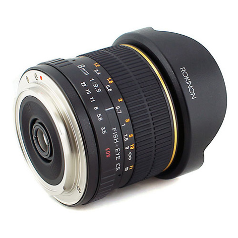 8mm Ultra Wide Angle f/3.5 Fisheye Lens for Canon EF Mount Image 2