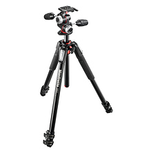 MT055XPRO3-3W Aluminum Tripod with 3-Way Pan Tilt Head Image 0