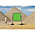 Chroma-key Green Screen for Sun-Scrim (6x6ft.)