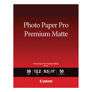 Pro Premium Matte Photo Paper (8.5 x 11 In., 50 Sheets)