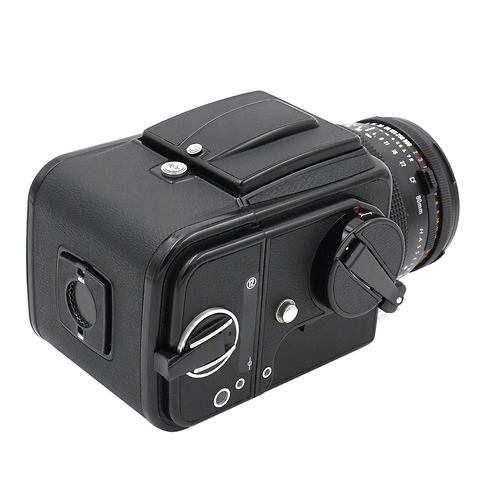500 C/M body w/ Planar CF 80mm f/2.8 Lens & A12 Back, Black - Pre-Owned Image 1