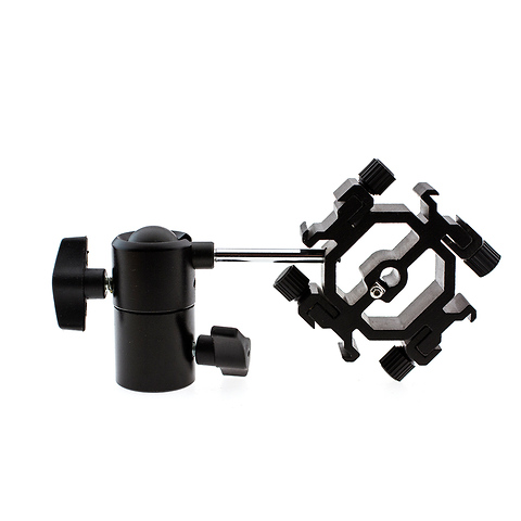 Quadruple Shoe Mount Bracket with Umbrella Tilt Holder Image 1