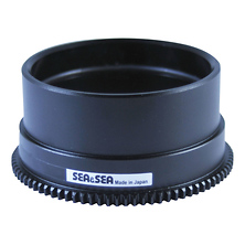 Focus Gear for Sony 30mm f/3.5 Macro Lens in Port on MDX-a6000 Housing Image 0