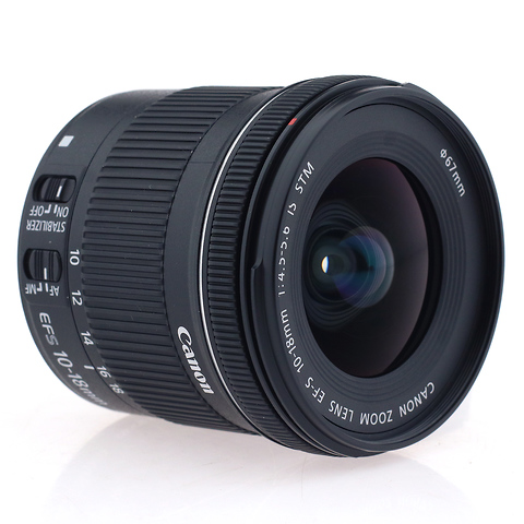 EF-S 10-18MM IS STM - Pre-Owned Image 1