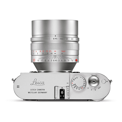 50mm f/0.95 Noctilux M Aspherical Manual Focus Lens (Silver) Image 3