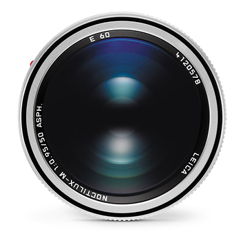 50mm f/0.95 Noctilux M Aspherical Manual Focus Lens (Silver)