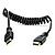 Full HDMI to Full HDMI Coiled Cable (11.8-17.7