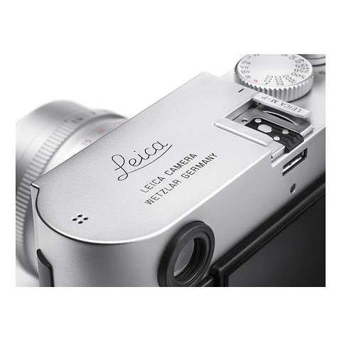 M-P Digital Rangefinder Camera Body (Silver) Image 2
