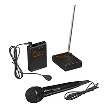 WMS-PRO+I VHF Wireless Lavalier and Handheld Mic System Image 0