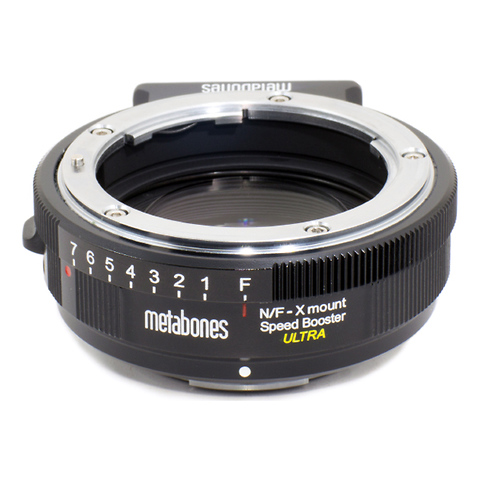 Nikon F-Mount Lens to Fujifilm X-Mount Camera Speed Booster ULTRA Image 2