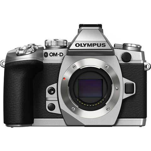 OM-D E-M1 Micro Four Thirds Digital Camera Body (Silver) Image 0