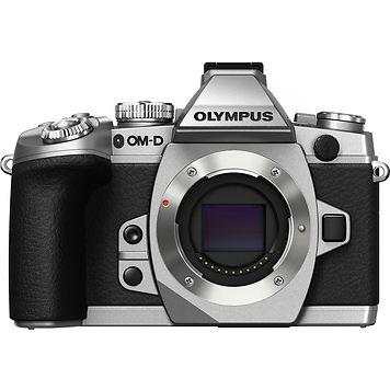 OM-D E-M1 Micro Four Thirds Digital Camera Body (Silver)