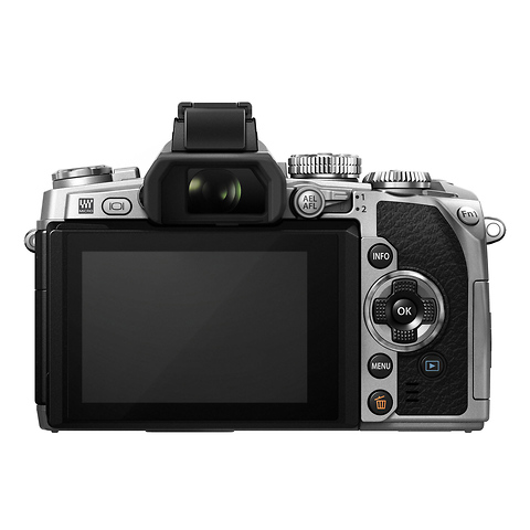 OM-D E-M1 Micro Four Thirds Digital Camera Body (Silver) Image 5