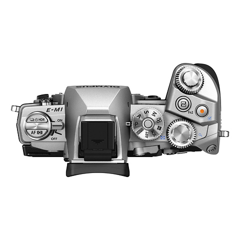 OM-D E-M1 Micro Four Thirds Digital Camera Body (Silver) Image 6