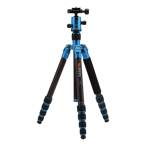 RoadTrip Carbon Fiber Travel Tripod Kit (Blue) Image 0